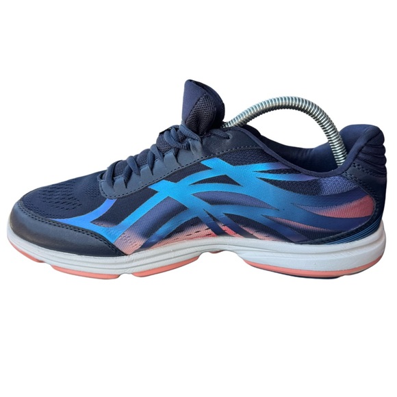 Ryka Devotion Plus 3 Walking Athletic Shoe Navy Blue Iridescent Overlay - Picture 3 of 16